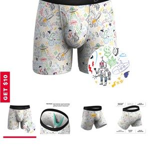 Shinesty “ball hammock” boxer briefs